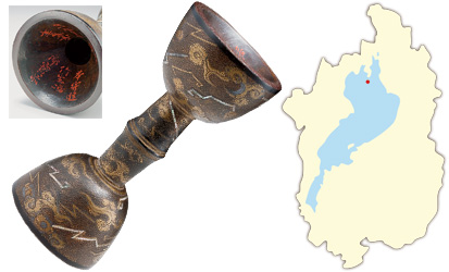 １口　室町時代　15世紀　高27.5㎝　口径12.5㎝