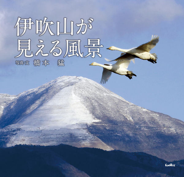 伊吹山が見える風景