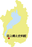田上郷土史料館の位置