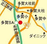 106mapC CoCo壱番屋多賀MAP