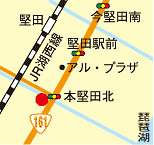 106mapL CoCo壱番屋堅田MAP